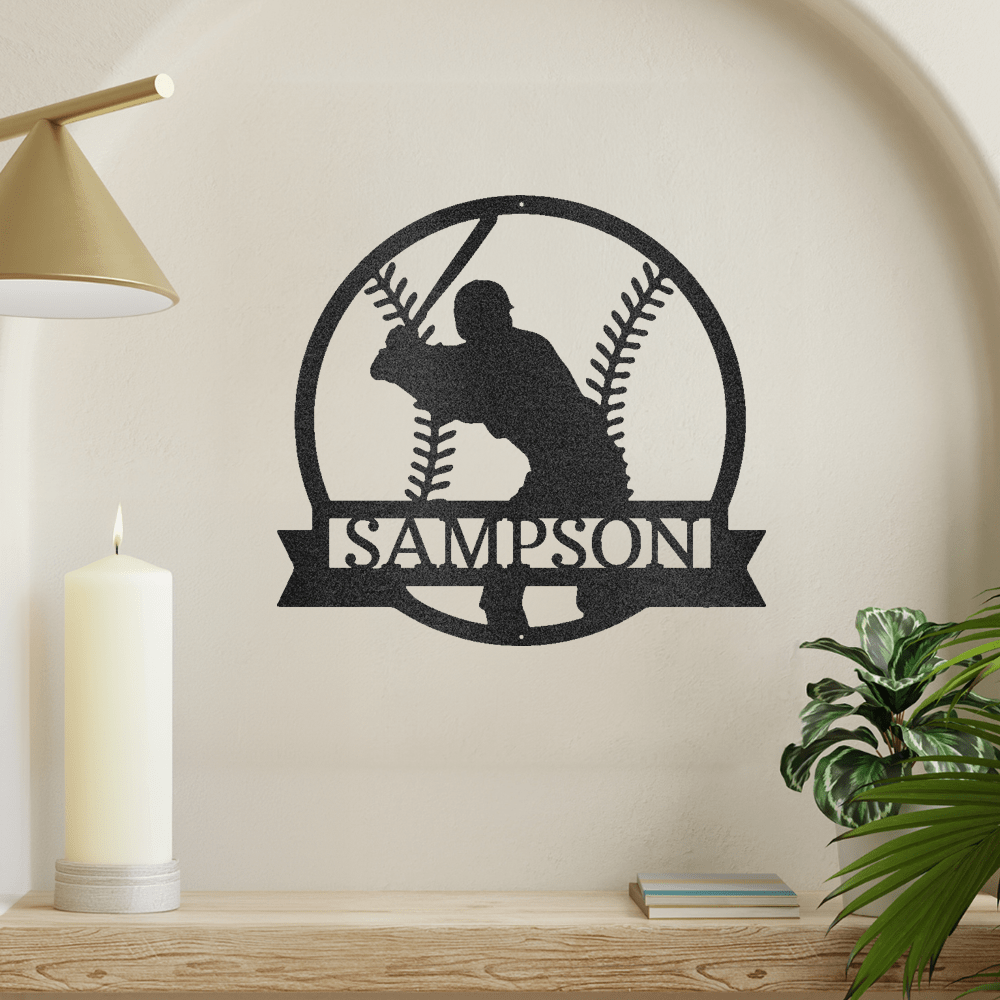 On Deck Baseball Monogram