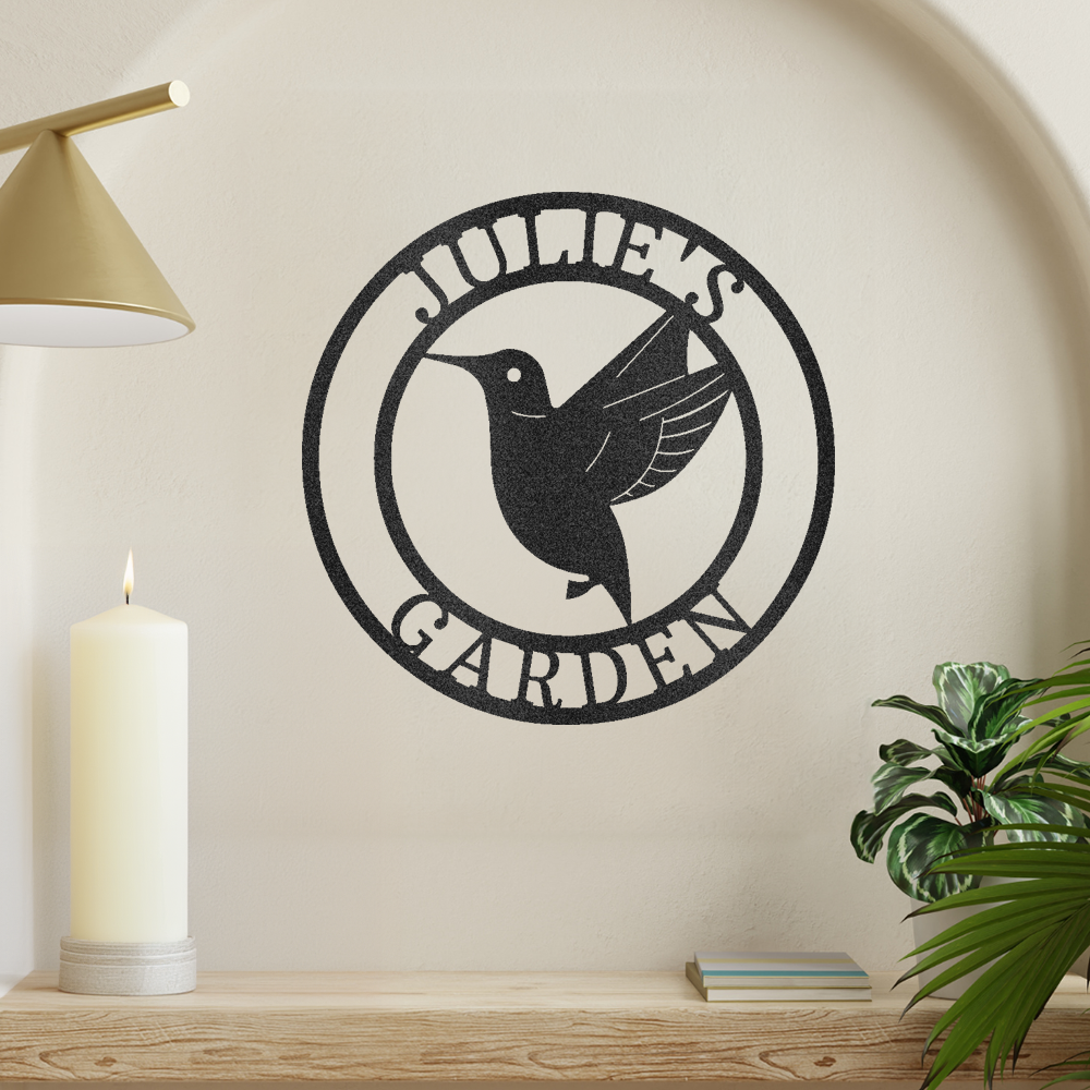 Humming Bird Monogram