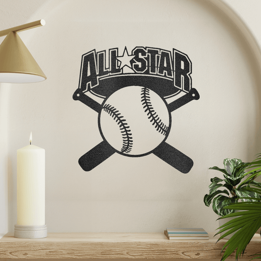 All-Star Personalizable Family Metal Sign