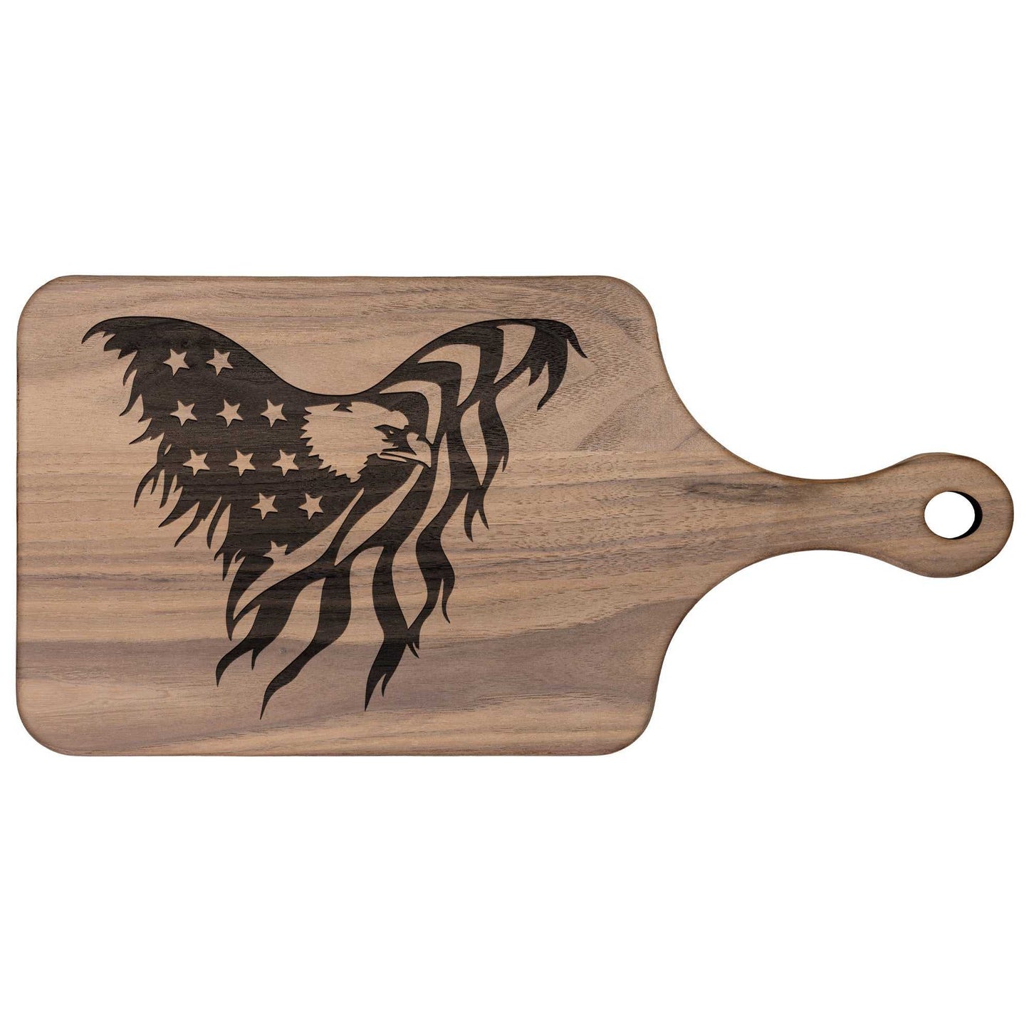 America Eagle Hardwood Paddle Cutting Board - Country Proud USA