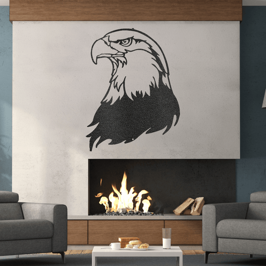 Bald Eagle Head Sign