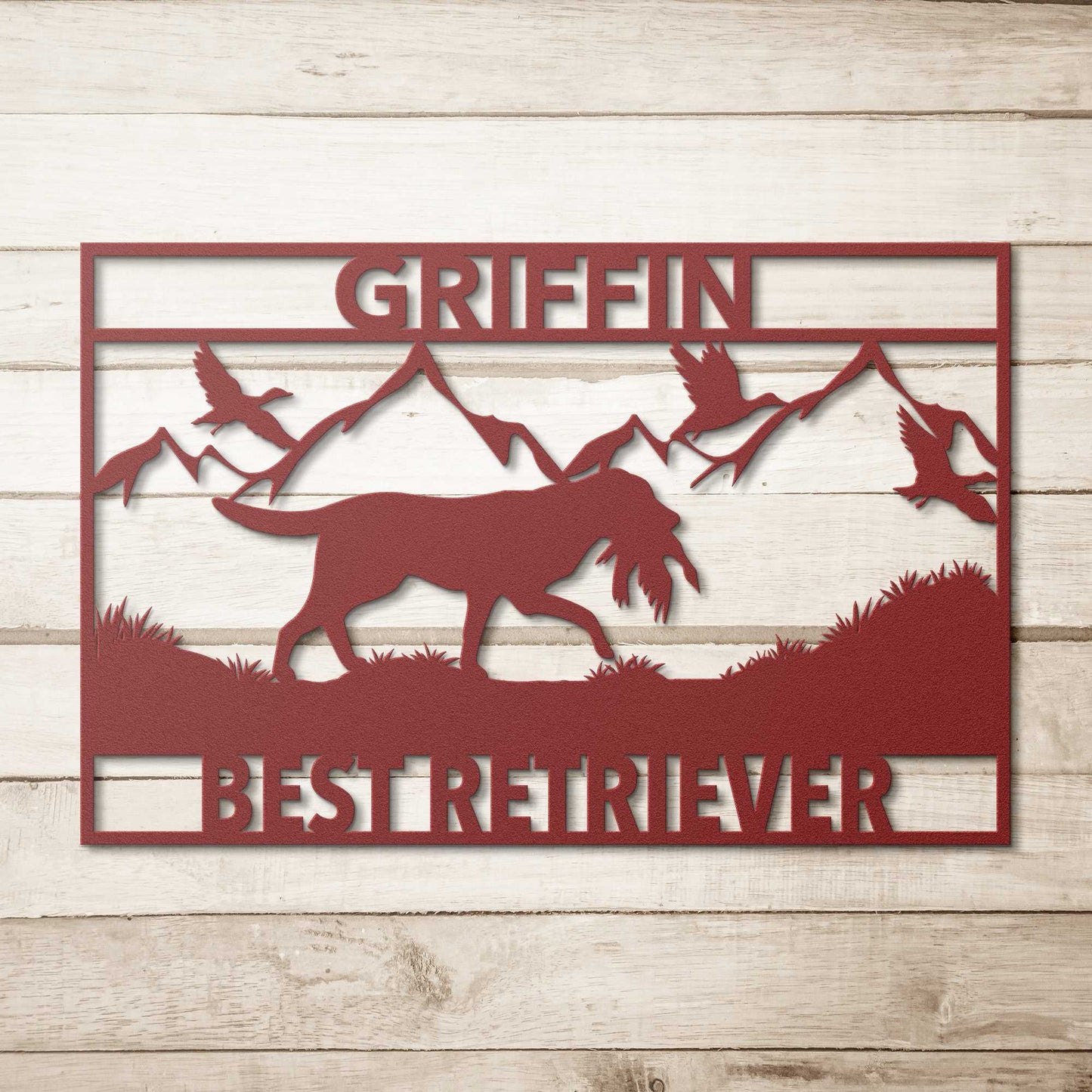 Best Hunting Custom Dog Metal Wall Decor