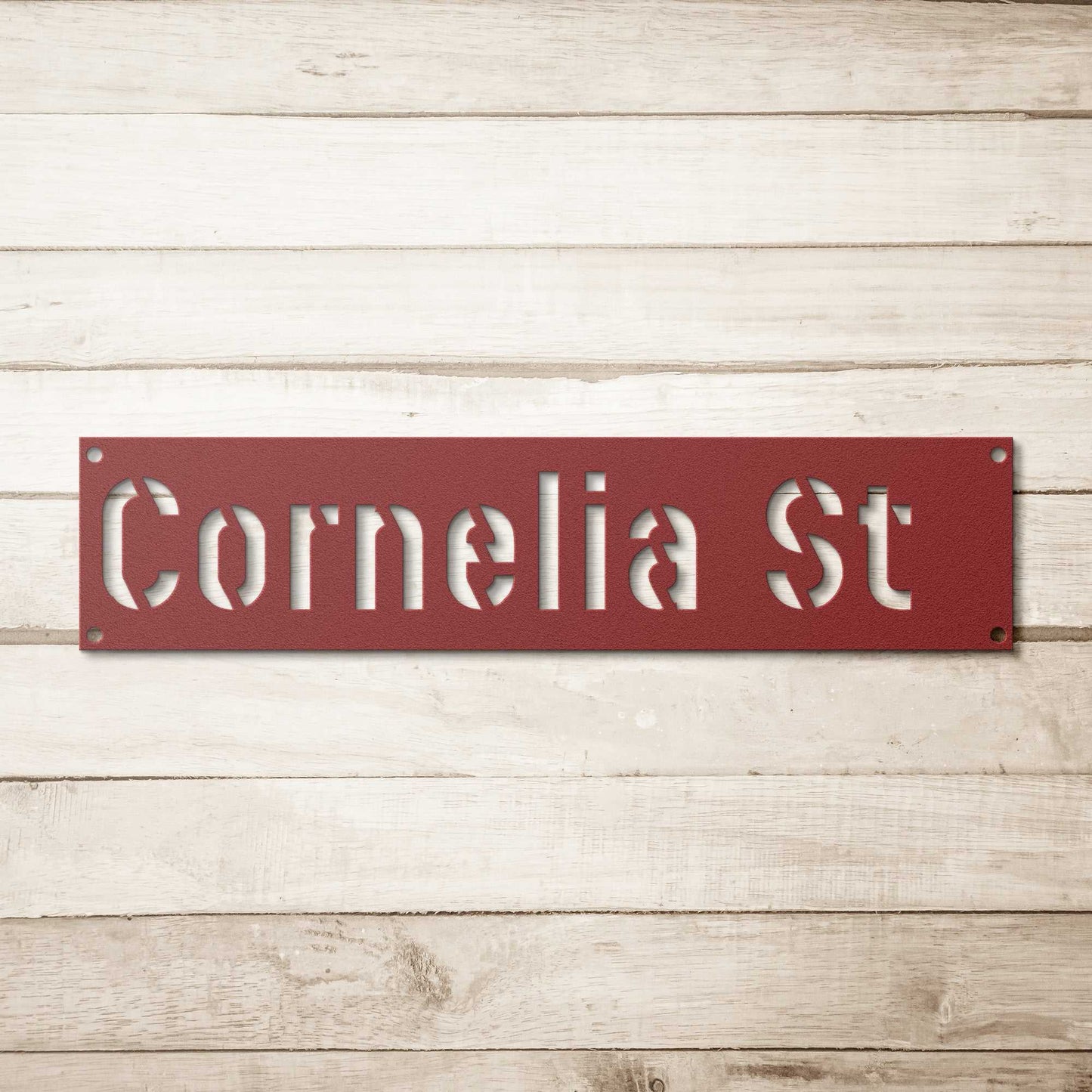 Cornelia St Swiftie Love Metal Wall Art Custom Home Decor