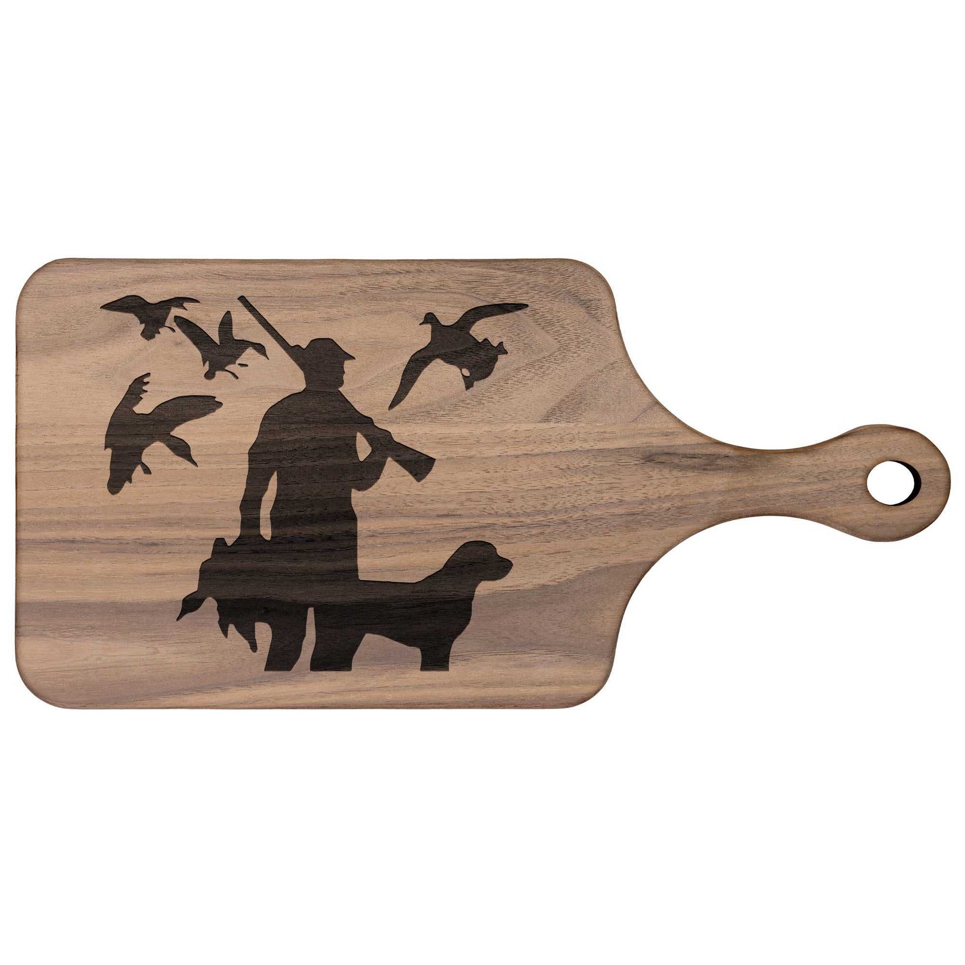 Deer Hunter Hardwood Paddle Cutting Board - Country Proud USA