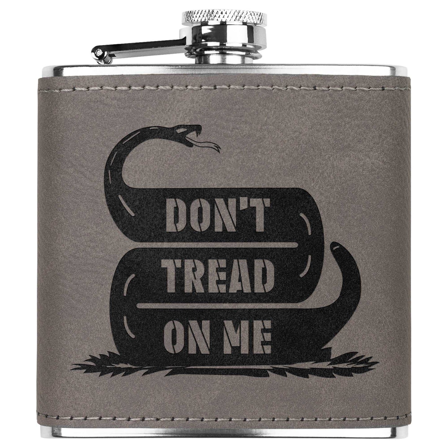 Don't Tread On Me - Stainless Steel Flask