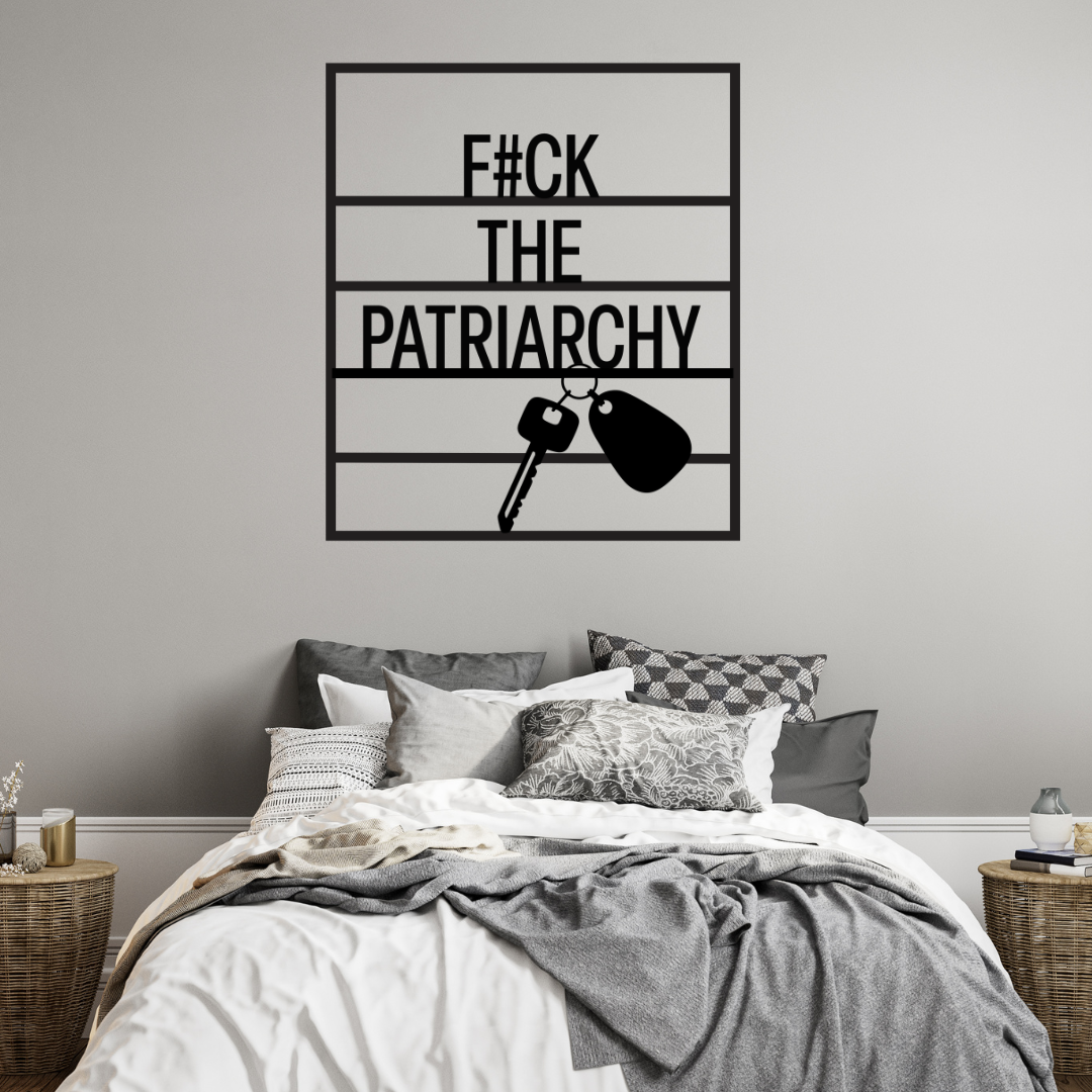 F#ck the Patriarchy Swiftie Fan Metal Wall Art