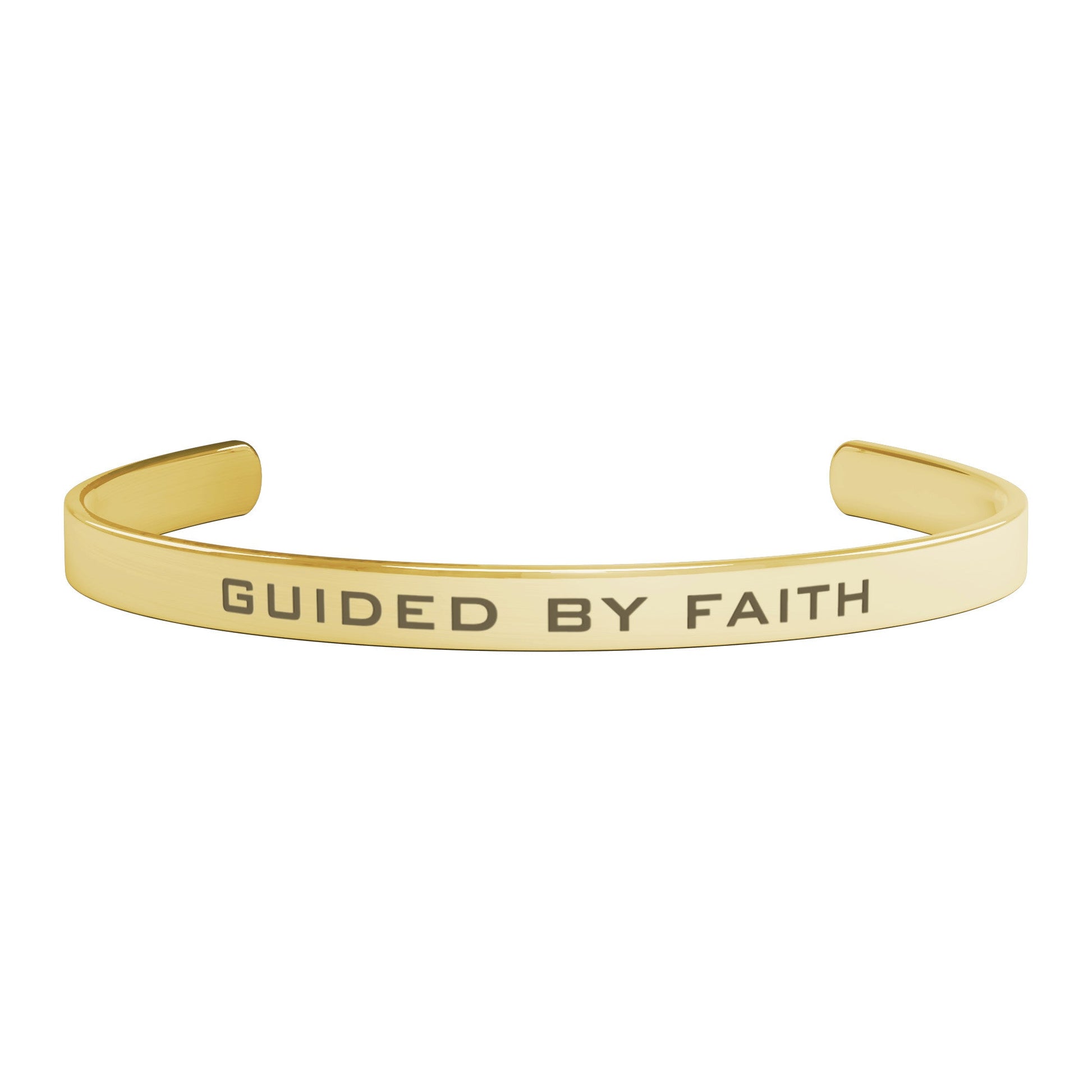 Guided By Faith Cuff Bracelet, Christian-Themed