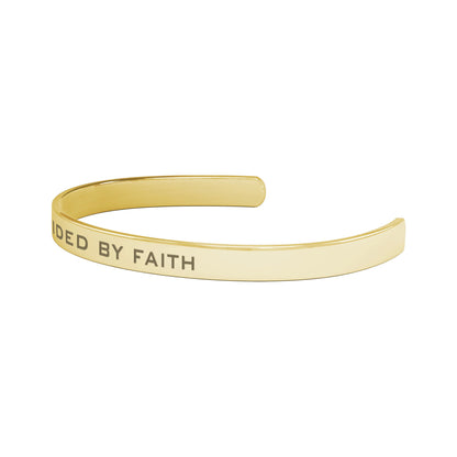 Guided By Faith Cuff Bracelet - Country Proud USA