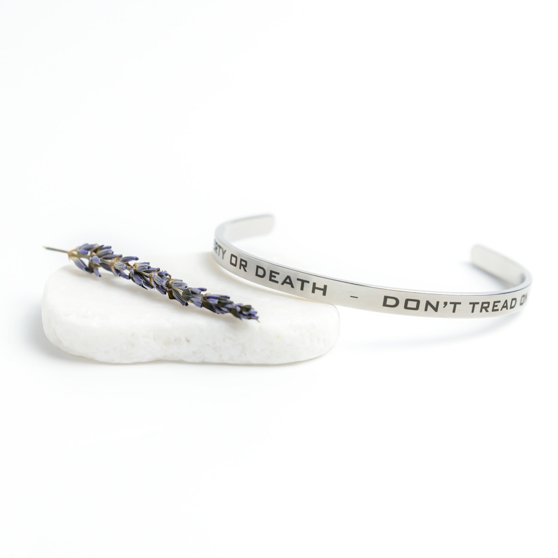 Liberty or Death - Don't Tread On Me Cuff Bracelet - Country Proud USA