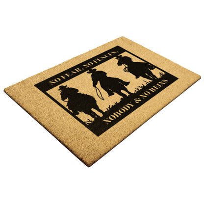 No Fear, No Fences Coir Doormat - Country Proud USA