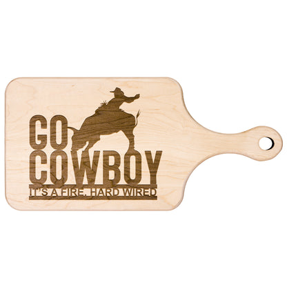 Professional Bull Riders Hardwood Paddle Cutting Board - Country Proud USA