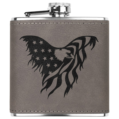 Proud USA Eagle Stainless Steel Flask - Country Proud USA