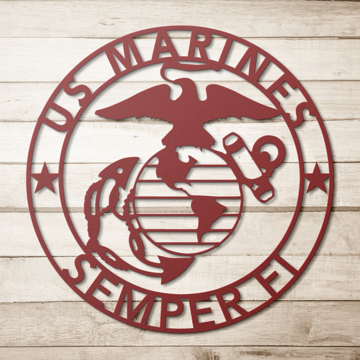 United States Marines Semper Fi Metal Wall Art