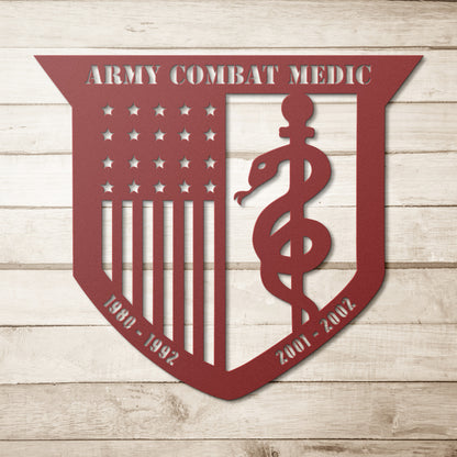 US Army, Navy Combat Medic - Country Proud USA