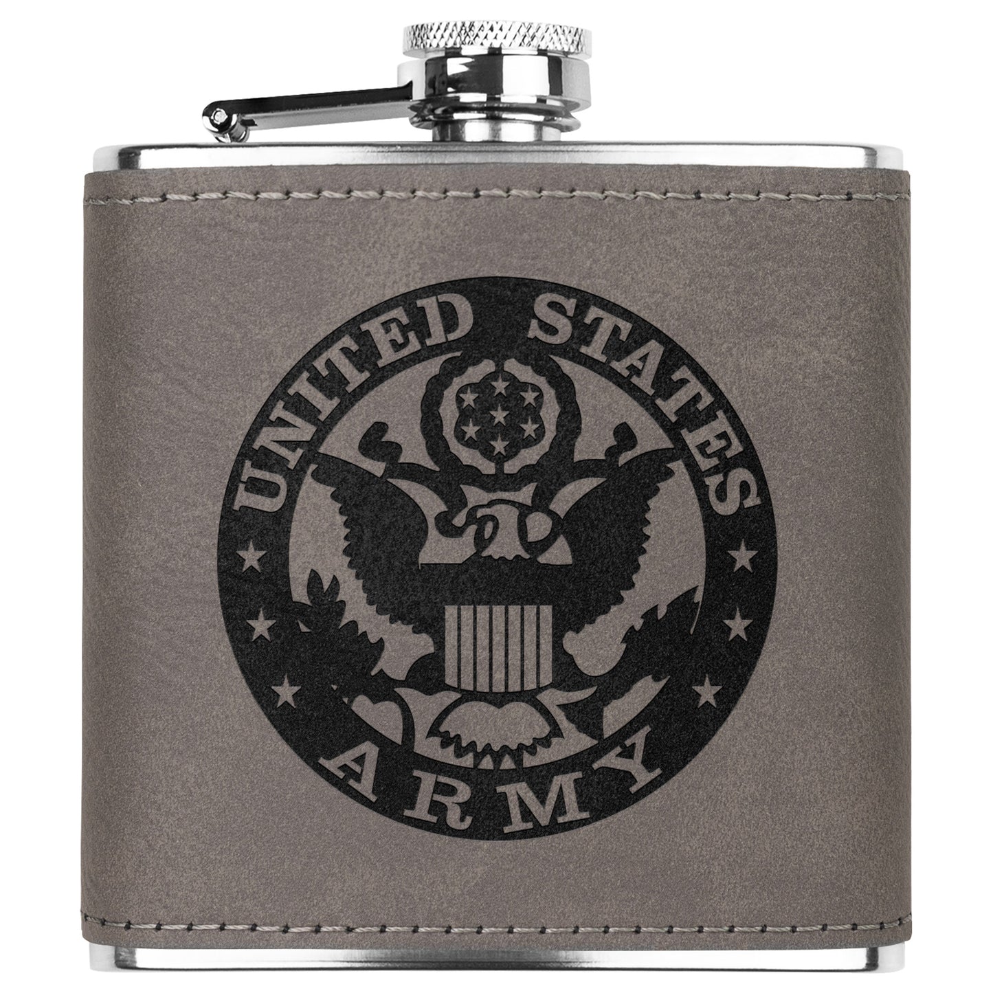 US Army Stainless Steel Flask - Country Proud USA