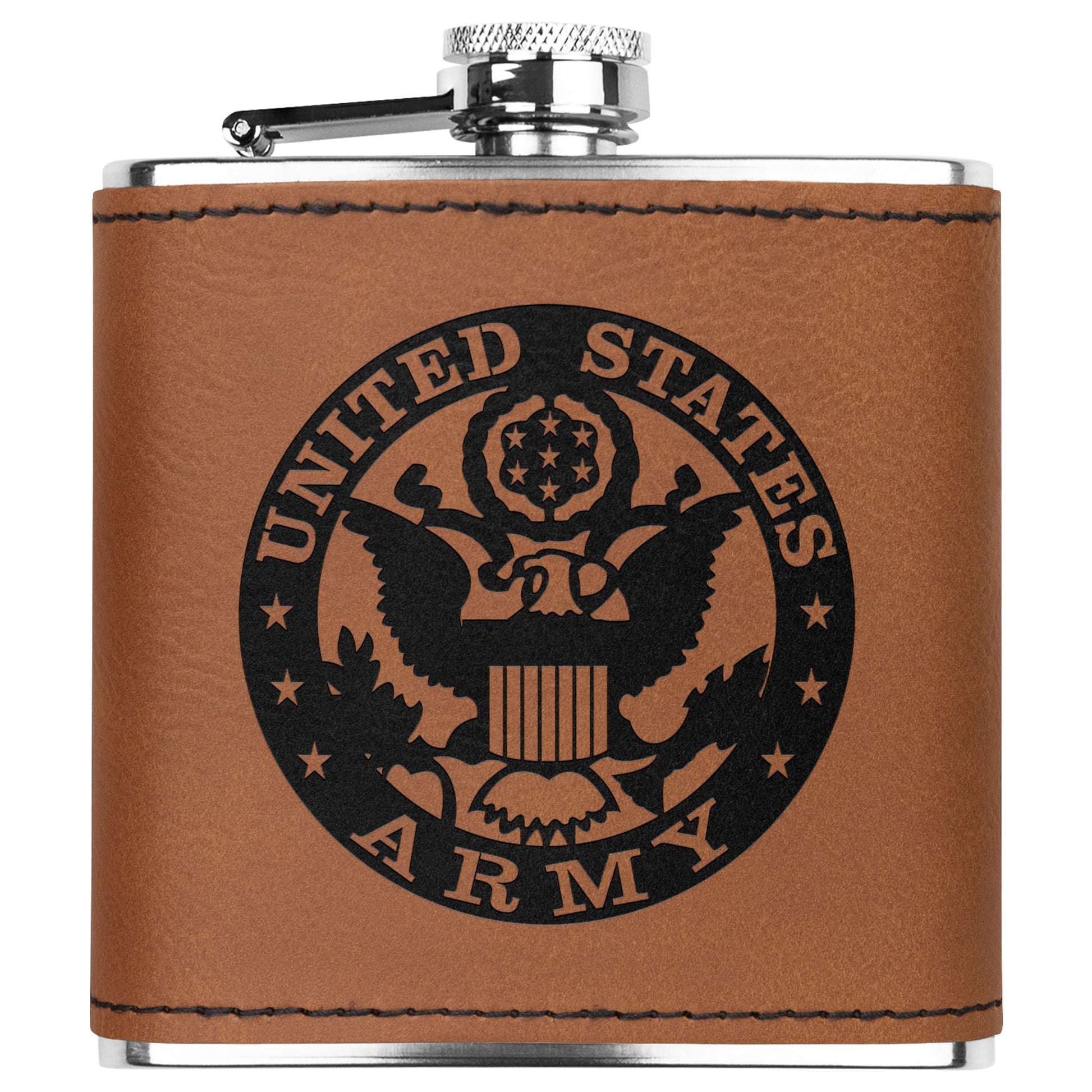 US Army Stainless Steel Flask - Country Proud USA