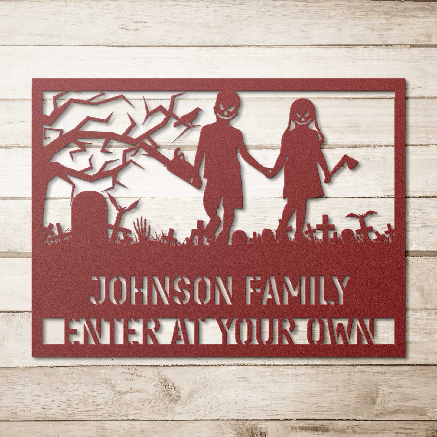 Halloween Zombie Family - Country Proud USA